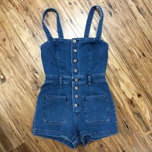 Free People Jean Romper / Overalls Size 0